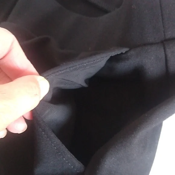 Torrid Womens Pants Taper Ponte Black size 0 12 Large Pull On Office Party - Picture 13 of 14